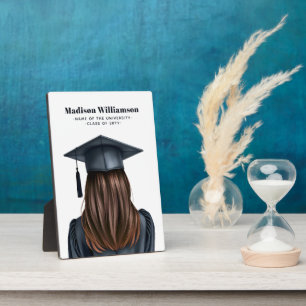 Personalisiert Moderner Abschluss Weibliche Gradui Fotoplatte