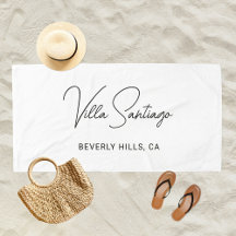 Personalisiert Moderner Name der Zuhause Residence