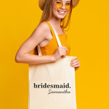 Personalisiert Modernes Brautparty Bridesmaid