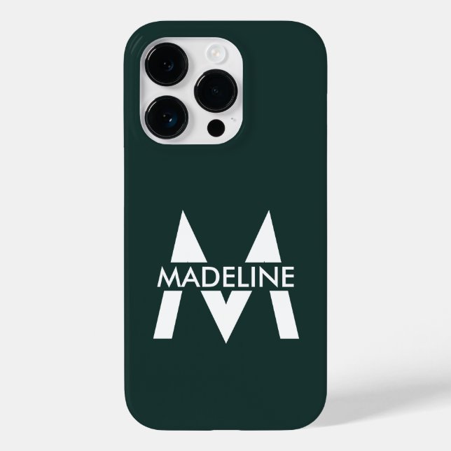Personalisiert Modernes, stilvolles Design Case-Mate iPhone Hülle (Rückseite)