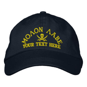 Personalisiert Molon Labe Bestickte Baseballkappe