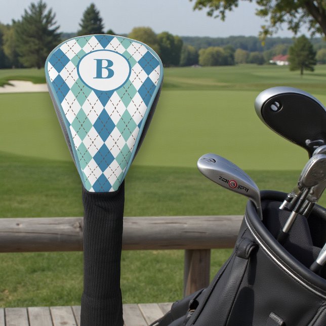 Personalisiert Monogram Modernes Muster für Aquama Golf Headcover (Von Creator hochgeladen)