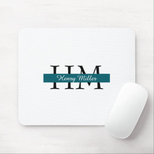 Personalisiert Monogram Mousepad Benutzerdefinie