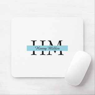 Personalisiert Monogram Mousepad   Benutzerdefinie