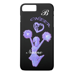 Personalisiert, Monogramm-Cheerleader iPhone iPhone 8 Plus/7 Plus Hülle