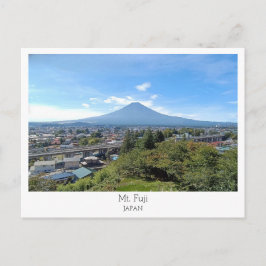 Personalisiert, Mount Fuji, Japan Postkarte