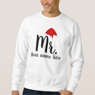 Personalisiert Mr. Santa Sweatshirt