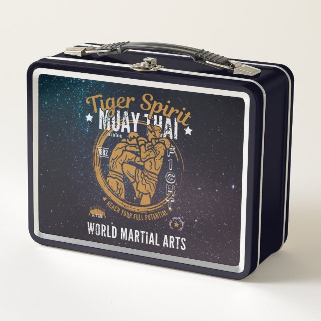 Personalisiert Muay Thai Lunchbox (Vorderseite)