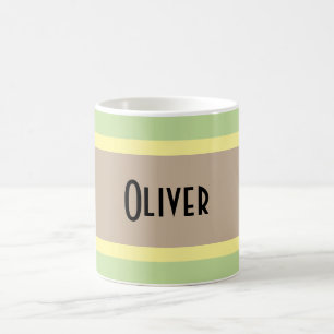 Personalisiert Multicolor Khaki Colors Kaffeetasse