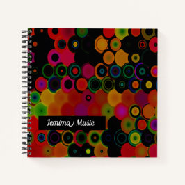 personalisiert Music Journal Notizbuch