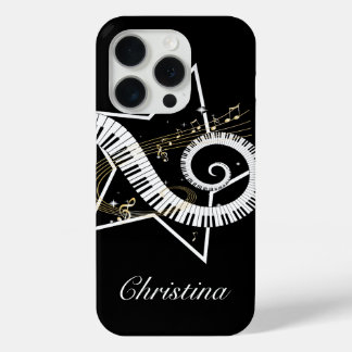 Personalisiert Musical Star Golden Notes iPhone 6 Case-Mate iPhone Hülle