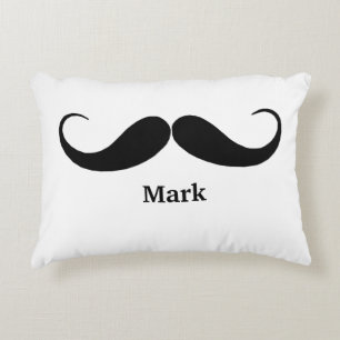 Personalisiert Mustache Pillow Zierkissen