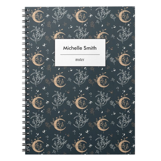 Personalisiert Mystic Bohemisch Notizblock (Vorderseite)