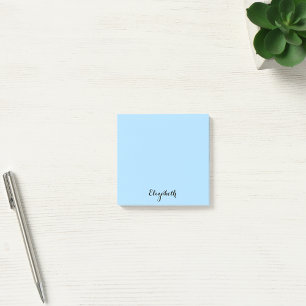 Personalisiert Name Baby Blue Zuhause Office Busin Post-it Klebezettel