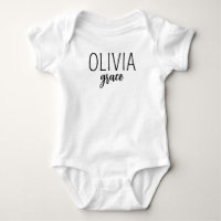 Personalisiert Name Baby Bubble Romper, Baby Gi