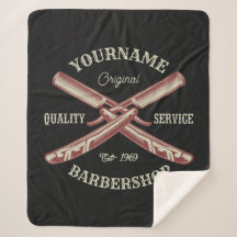 Personalisiert NAME Barber Straight Razor Barbersh
