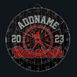 Personalisiert NAME Baseball Team Player Game Dartscheibe<br><div class="desc">Personalisiert ADD NAME Baseball Team Player Hobby oder School Game Design - Mit Ihrem Namen oder benutzerdefinierten Text anpassen!</div>