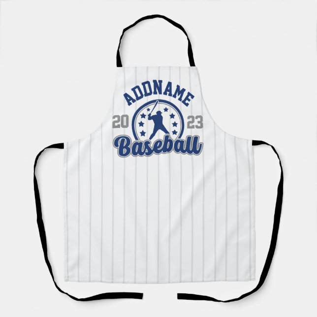 Personalisiert NAME Baseball Team Player Game Schürze (Vorderseite)