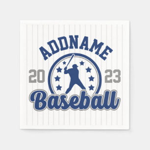Personalisiert NAME Baseball Team Player Game Serviette