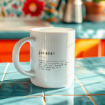 Personalisiert Name - benutzerdefinierte Definitio Kaffeetasse<br><div class="desc">Ein großartiges Geschenk für Ihre Geschenke. Lass dir, wie gut du sie mit dieser super süßen und coolen individuelle Name Definition Tasse kennst! Modernes 3 Foto Collage Design. Jede Tasse kann leicht auf jedes Interesse zugeschnitten werden, das Ihnen bewusst ist. Neben dem zukünftigen Kaffee-Trinken kann eine Tasse Ihr Grundgeschenk sein,...</div>