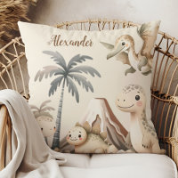 Personalisiert Name Boho Niedlich Dinosaurier