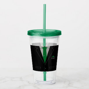 Personalisiert Name Business Acrylic Tumbler Acryltrinkbecher