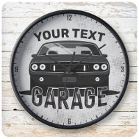 Personalisiert NAME Classic Muscle Garage Retro