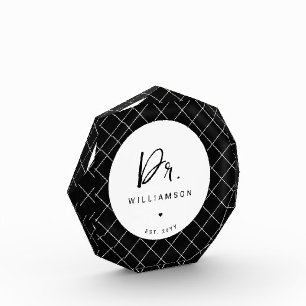 Personalisiert Name Dr. Minimalistisch Doctor Absc Fotoblock