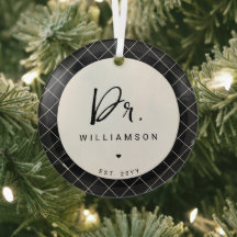 Personalisiert Name Dr. Minimalistisch Doctor Absc