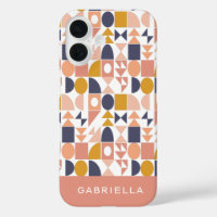 Personalisiert Name Earthy Geometric Boho Stylish