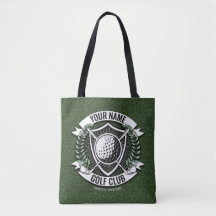 Personalisiert NAME Golfer Golfclub Turf Clubhaus