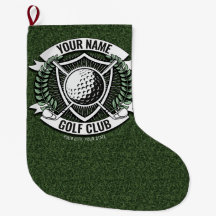 Personalisiert NAME Golfer Golfclub Turf Clubhaus