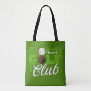 Personalisiert NAME Golfer Green Golf Course Club