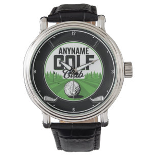 Personalisiert NAME Golfing Pro Golf Club Player Armbanduhr