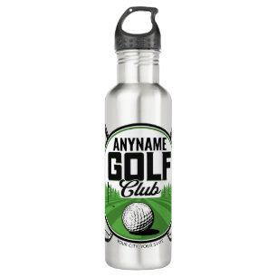 Personalisiert NAME Golfing Pro Golf Club Player Edelstahlflasche