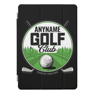 Personalisiert NAME Golfing Pro Golf Club Player iPad Pro Cover