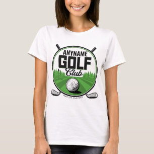Personalisiert NAME Golfing Pro Golf Club Player T-Shirt