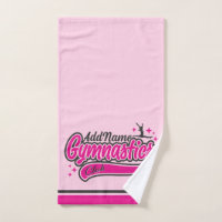 Personalisiert NAME Gymnast Split Leap Gymnastik