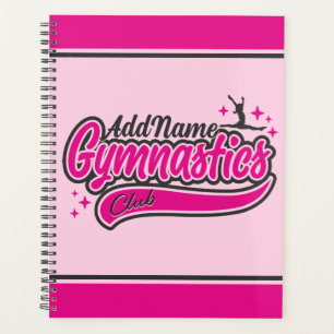 Personalisiert NAME Gymnast Split Leap Gymnastik Planer