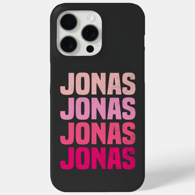 Personalisiert Name Jonas I Liebe Jonas Case-Mate iPhone Hülle (Rückseite)