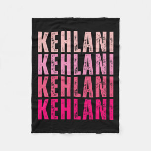 Personalisiert Name Kehlani I Liebe Kehlani Vintag Fleecedecke