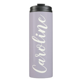 Personalisiert Name Lavender Brautparty Geschenk Thermosbecher