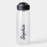 Personalisiert Name löschen hinzufügen Trinkflasche<br><div class="desc">Fügen Sie Ihren Namen zu dieser Wasserflasche für eine personalisierte Gastgeschenk Hochzeit,  ein Brautparty oder einfach nur für den Alltag!</div>