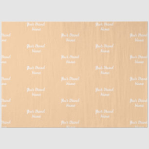 Personalisiert Name Monogram Business Tissue Seidenpapier