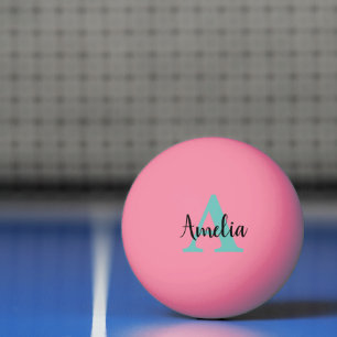 Personalisiert Name Monogram Pong Ball Tischtennisball