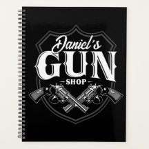 Personalisiert NAME Old Revolvers Gun Shop Feuerwa