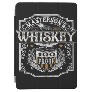 Personalisiert NAME Old West Whiskey Brauerei Bar iPad Air Hülle