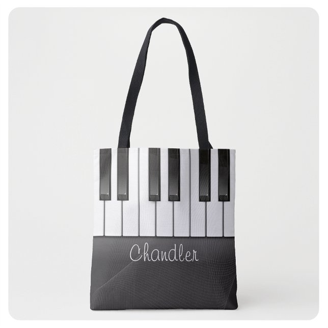 Personalisiert NAME Pianist Piano Keys Music Teach (Von Creator hochgeladen)