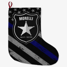 Personalisiert NAME Police Officer Sheriff Polizis