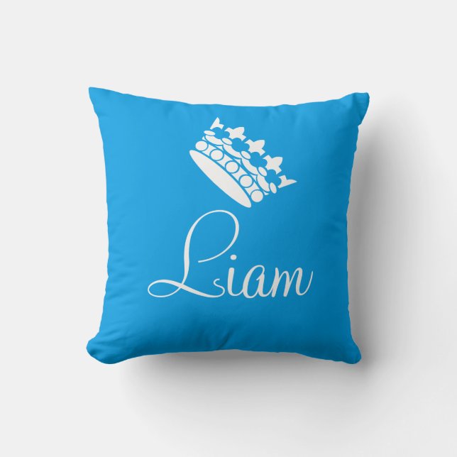 Personalisiert Name Princess Liam Pillow Kissen (Vorderseite)